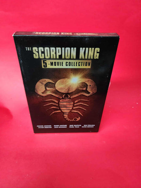 The Scorpion King 5-Movie Collection (DVD) English *like new*