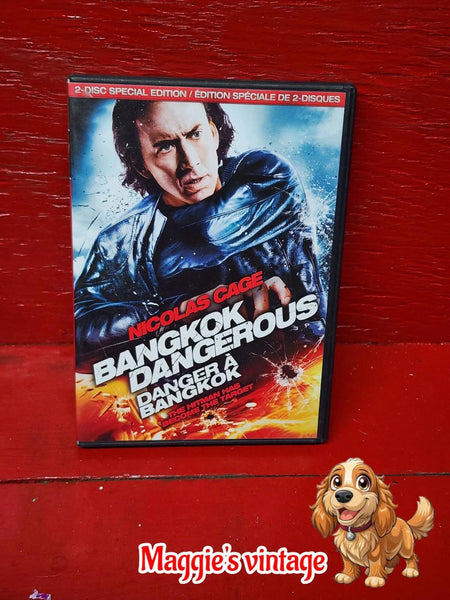 Bangkok Dangerous (DVD) 2 DVD SET *BILINGUE DISC LIKE NEW*