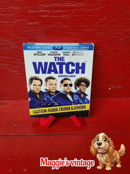 The Watch (Blu-ray/DVD, 2012, Canadian) *BILINGUE DISC LIKE NEW*