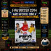 Fifa soccer 04 sony playstation 2 ARTWORK ONLY
