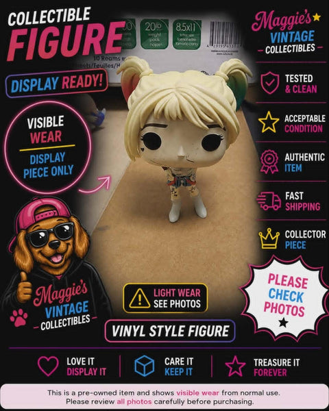 Funko Pop Heroes Birds Of Prey 302 Harley Quinn Caution Tape loose