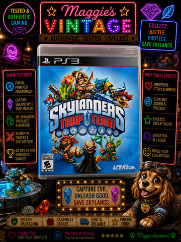 Skylanders Trap Team (Sony PlayStation 3 PS3 ) NO MANUAL DISC LIKE NEW