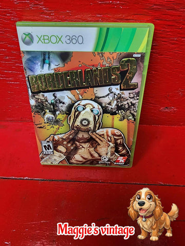 Borderlands 2 (Microsoft Xbox 360, 2012 2K) Complete *CIB DISC LIKE NEW*