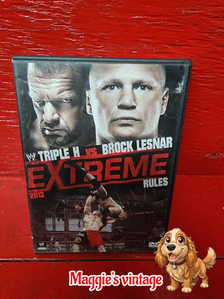 WWE 2013 - EXTREME RULES 2013 - ST. LOUIS, MI - MAY 19, 2013 PPV *DISC LIKE NEW*