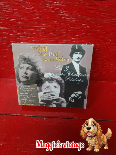 PIAF EDITH /BERTHE / FRÉHEL Les Trois Grandes Chanteuses (CD)  *DISC LIKE NEW*
