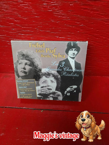 PIAF EDITH /BERTHE / FRÉHEL Les Trois Grandes Chanteuses (CD)  *DISC LIKE NEW*