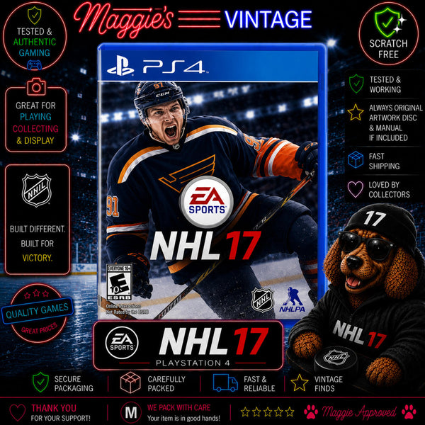 NHL 17 (Sony PlayStation 4, 2016) CIB DISC LIKE NEW