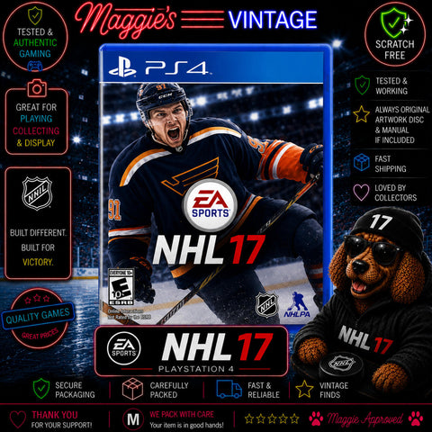 NHL 17 (Sony PlayStation 4, 2016) CIB DISC LIKE NEW
