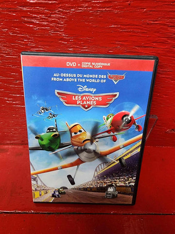 Planes / LES AVIONS  DVD Disney NO DIGITAL  CODE  *BILINGUE DISC LIKE NEW*