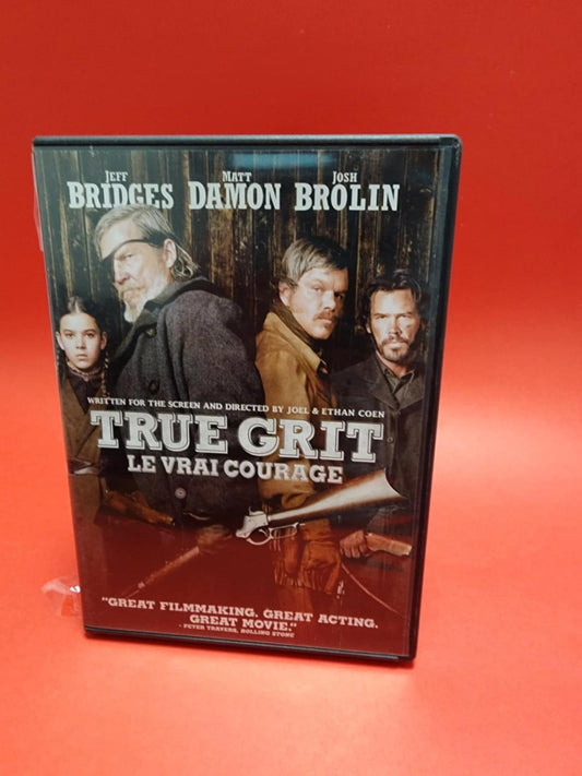 True Grit (DVD, 2011, Canadian) Bilingue! disc is like new! !
