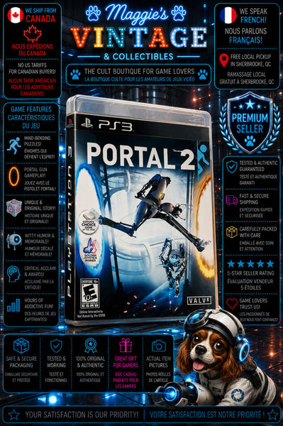 Portal 2 PlayStation 3 PS3 CIB Complete DISC LIKE NEW