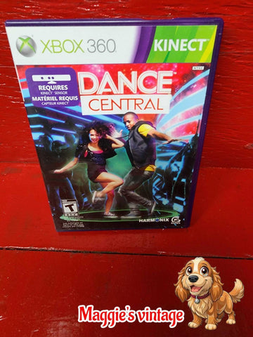 Dance Central (Microsoft Xbox 360, 2010) *CIB DISC LIKE NEW*