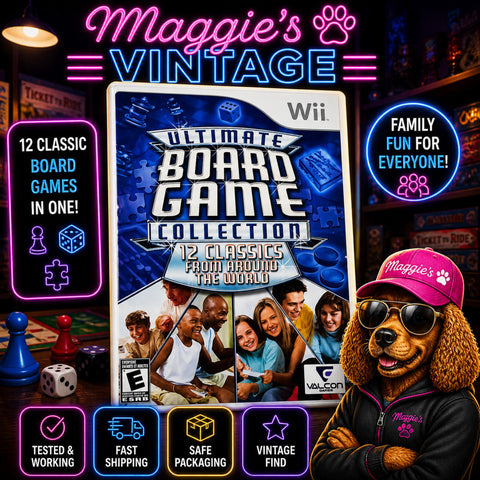 Ultimate Board Game Collection (12 Classics From Around The World) (Wii) CIB