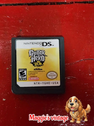 Guitar Hero: On Tour (Nintendo DS, 2008) *CART ONLY CLEANED AND TESTED