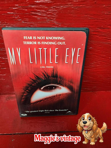 My Little Eye (DVD, 2004, Widescreen, Bilingual) *BILINGUE DISC LIKE NEW* RARE!!