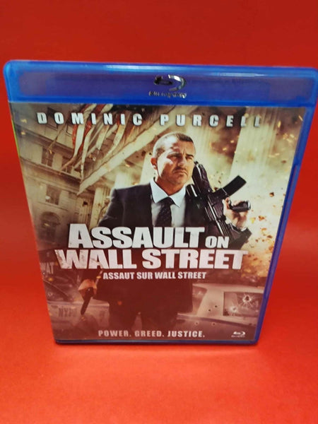 Assault on Wall Street (Blu-ray Disc, 2013, Canadian) *BILINGUE LIKE NEW*