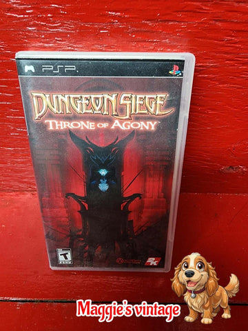 Dungeon Siege: Throne of Agony Sony PSP, 2006 CIB Tested & Working