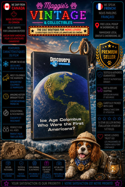 Ice Age Columbus Who Were the First Americans?Discovery Channel Documentary DVD