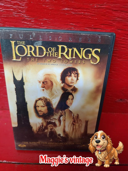 The Lord Of The Rings : The Two Towers (DVD, * BILINGUE  DISC LIKE NEW*