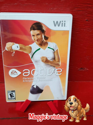 EA Sports Active Personal TrainerGame Nintendo Wii NO MANUAL DISC LIKE NEW