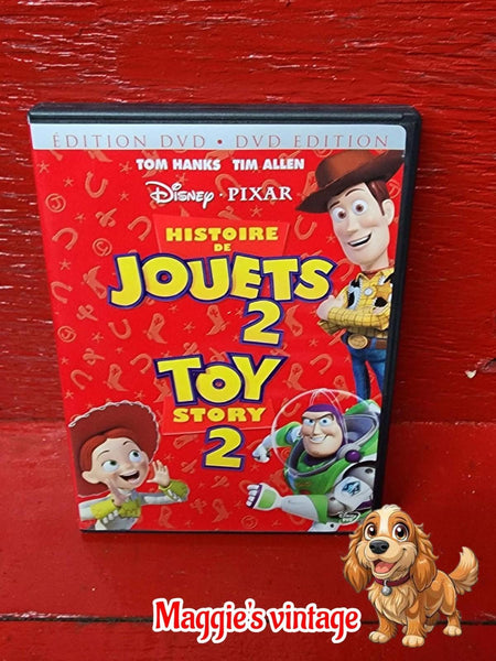 Toy Story 2 (DVD, 2010, Bilingual) - Region 1  *BILINGUE DISC LIKE NEW*