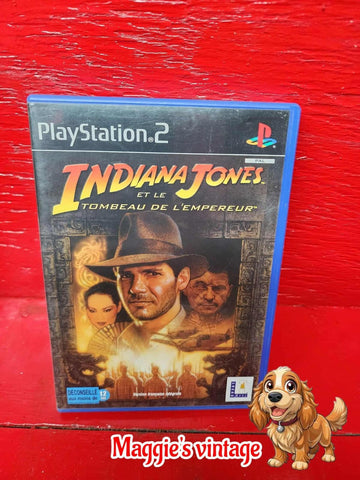 PS2 - Indiana Jones et le Tombeau de L'Empereur - COMME NEUF! FRANCAIS!!!