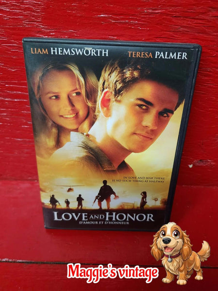Love and Honor DVD VVS Films - Liam Hemsworth/*BILINGUE DISC LIKE NEW