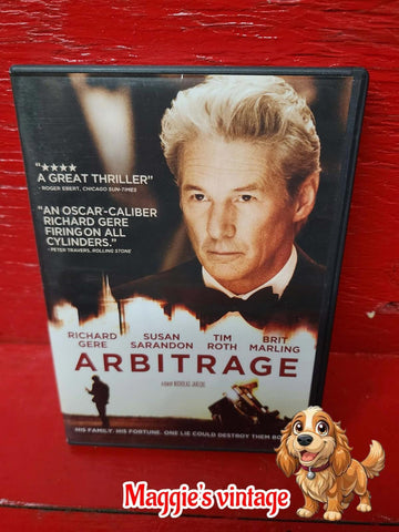 Arbitrage (DVD, 2012, Canadian)  *BILINGUE DISC LIKE NEW