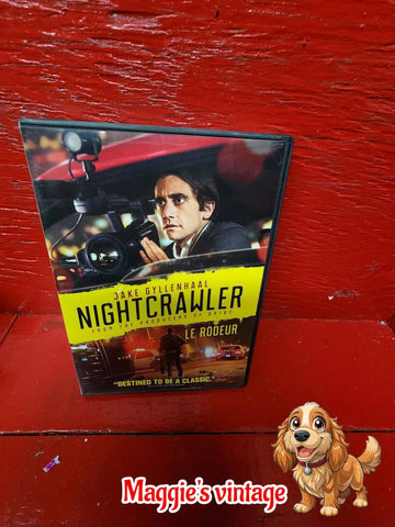 NIGHTCRAWLER DVD JAKE GYLLENHAAL *BILINGUE DISC LIKE NEW