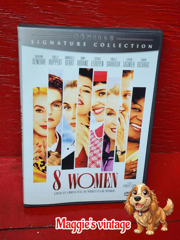 8 Women (DVD, 2008) *BILINGUE DISC LIKE NEW*