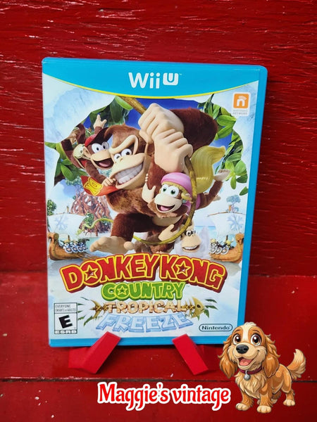 Donkey Kong Country: Tropical Freeze (Wii U, 2014) *CIB DISC LIKE NEW*
