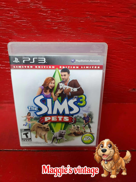 The Sims 3: Pets Limited Edition PlayStation 3 PS3  *CIB DISC LIKE NEW*