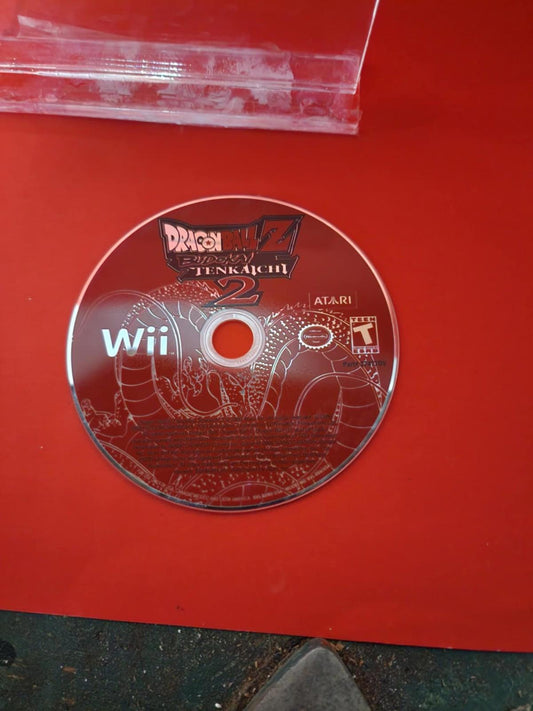 Dragon Ball Z: Budokai Tenkaichi 2 Nintendo Wii 2006 Disc Only like new!!!