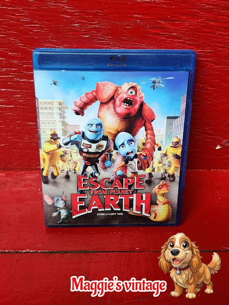 Escape From Planet Earth (Blu-Ray) *BILINGUE DISC LIKE NEW*
