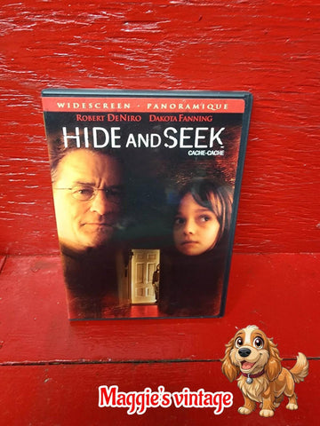 Hide and Seek (DVD, 2005, Bilingual Version Widescreen) *BILINGUE DISC LIKE NEW*