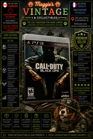 Call of Duty: Black Ops (Sony PlayStation 3 PS3, 2010) CIB DISC LIKE NEW