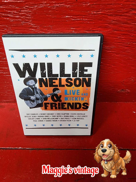 Willie Nelson & Friends: Live and Kickin' (DVD, 2003) DISC LIKE NEW