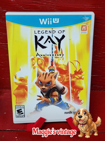Legend of Kay Anniversary Nintendo Wii U Game CIB DISC LIKE NEW