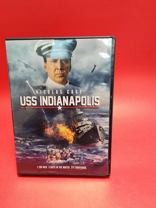 USS Indianapolis (DVD) Nicholas Cage Bilingue like new!