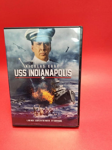 USS Indianapolis (DVD) Nicholas Cage Bilingue like new!