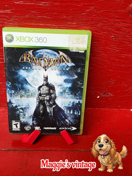 Batman: Arkham Asylum (Microsoft Xbox 360, 2009)  *CIB DISC LIKE NEW*