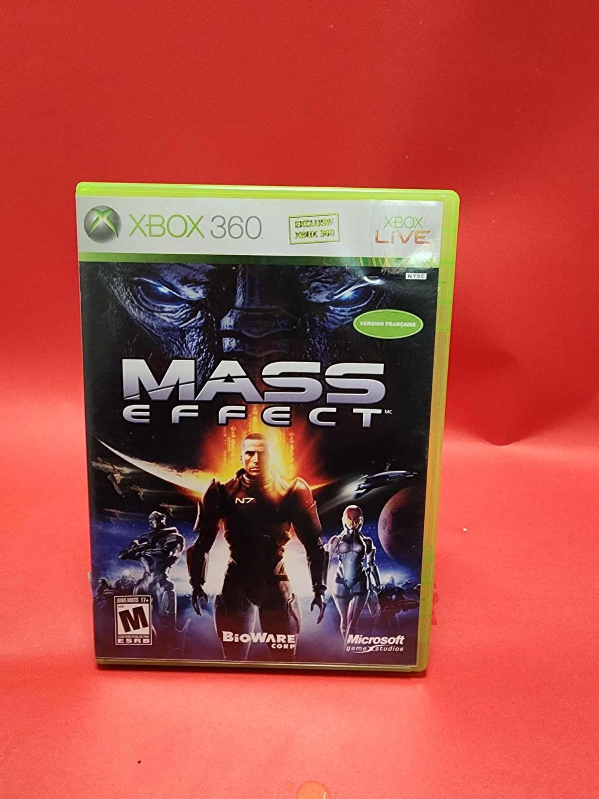 Mass Effect (Microsoft Xbox 360, 2007) like new! CIB