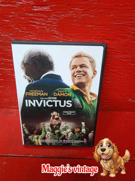 Invictus (DVD, 2010) *BILINGUE DISC LIKE NEW*