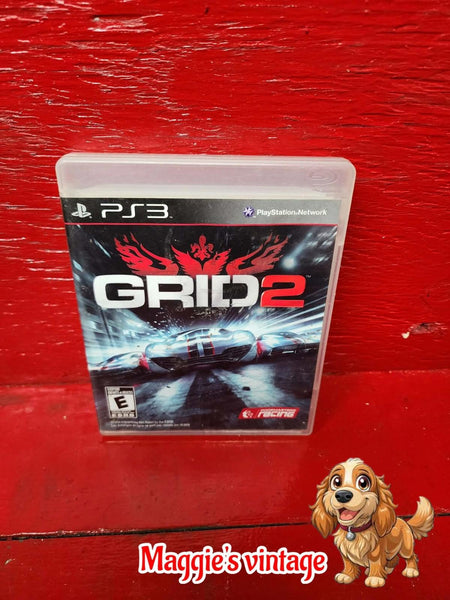 Grid 2 Limited Edition (PS3, PlayStation 3) NO MANUAL  *DISC LIKE NEW*