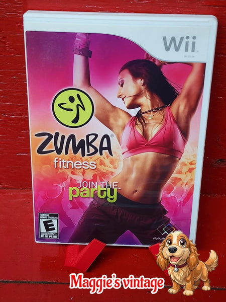 Zumba Fitness - Wii Standard Edition *NO MANUAL  DISC LIKE NEW*