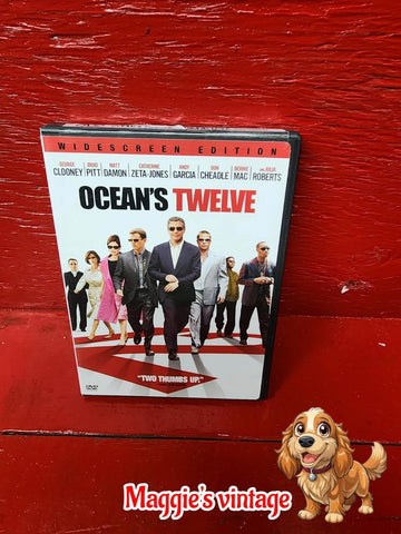 Ocean's Twelve (DVD, 2004) *BILINGUE DISC LIKE NEW*