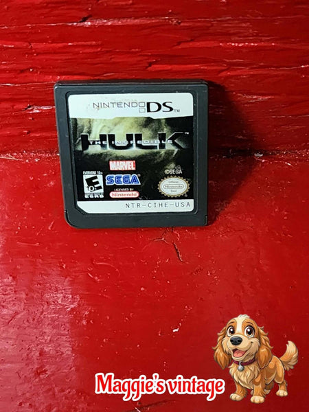 The Incredible Hulk (Nintendo Ds) Cartridge   *CART ONLY CLEANED AND TESTED*