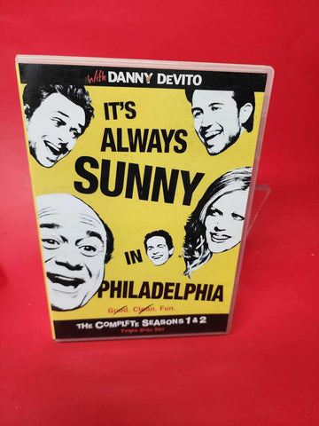 It's Always Sunny in Philadelphia: The Complete Seasons 1 & 2 DVD  *like new*