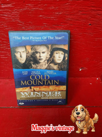 2004 -2 DVD - RETOUR A COLD MOUNTAIN / NICOLE KIDMAN *BILINGUE DISC LIKE NEW*
