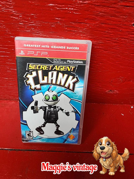 Secret Agent Clank Sony PSP Playstation Portable Not For Resale Video Game CIB